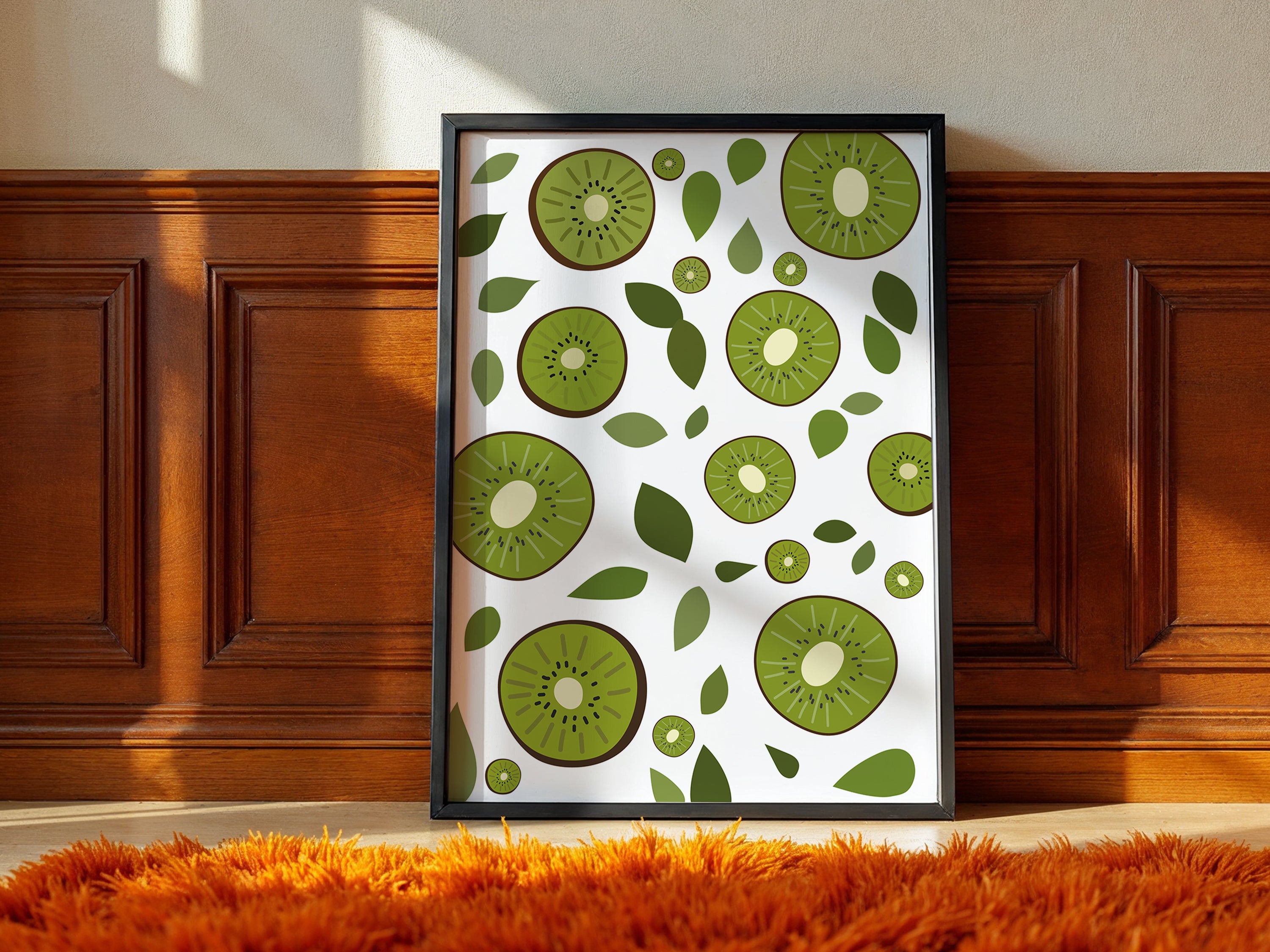 Obst-Wandbild