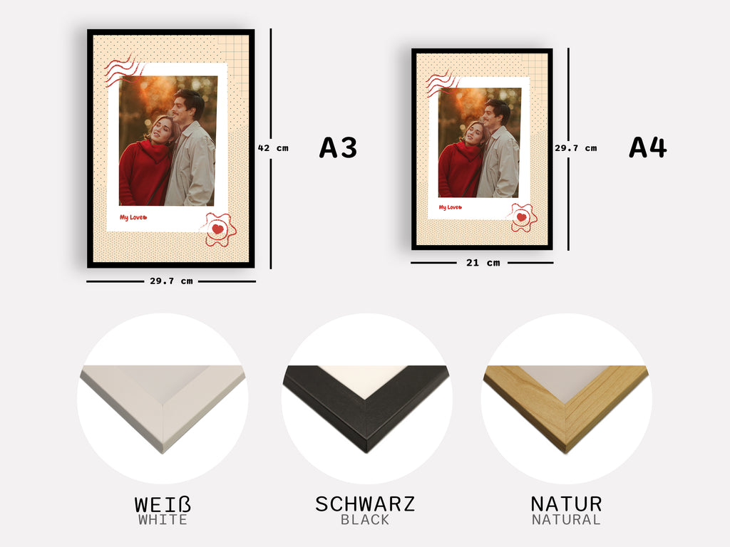 Poster im Paar | Magazin-Stil