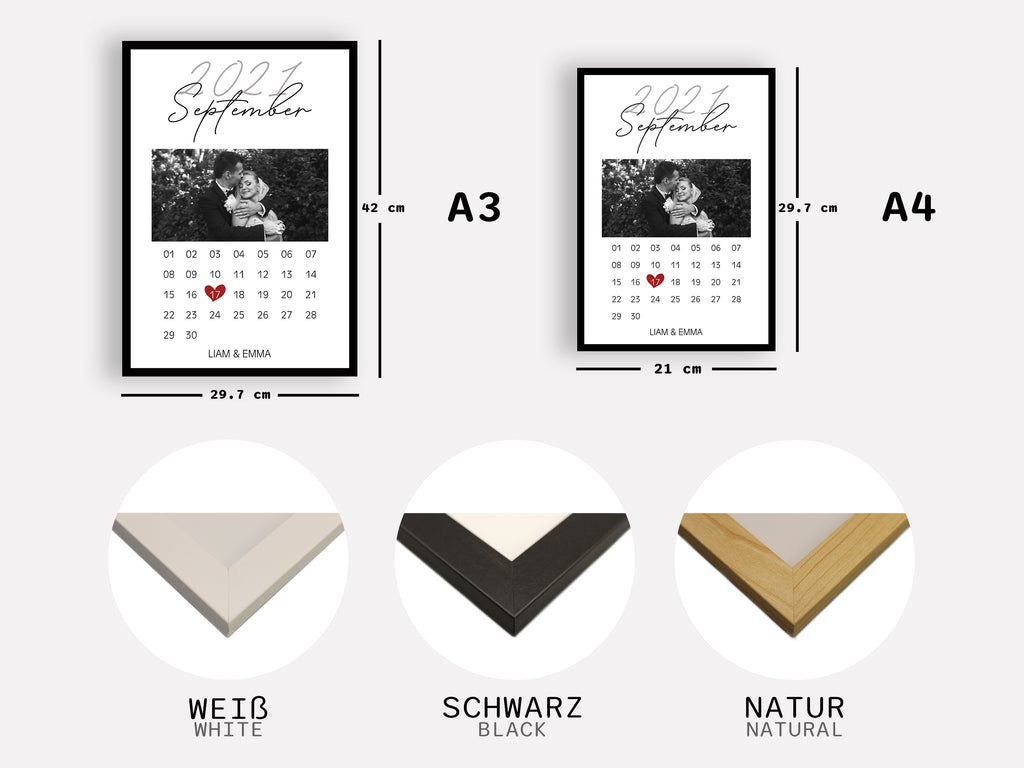 Hochzeitskalender | Poster