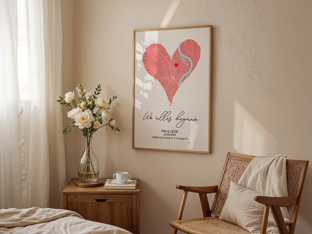 Wo alles begann | rotes Herz