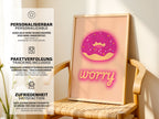 Donut Worry Poster