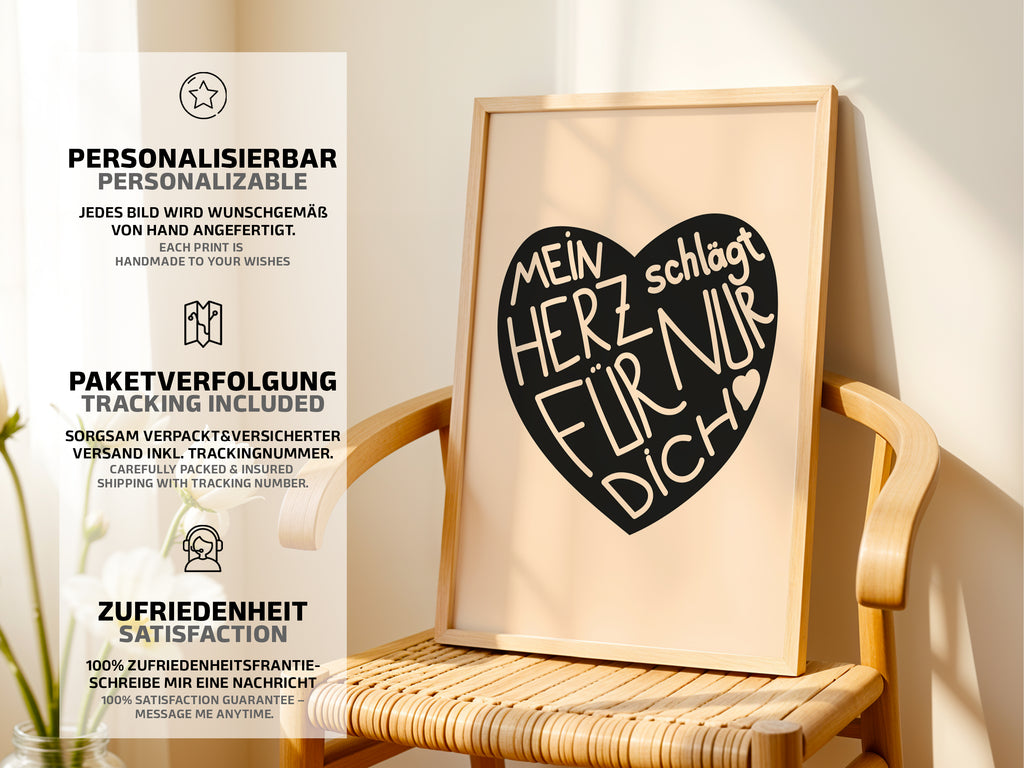 Mein Herz schlägt nur für dich