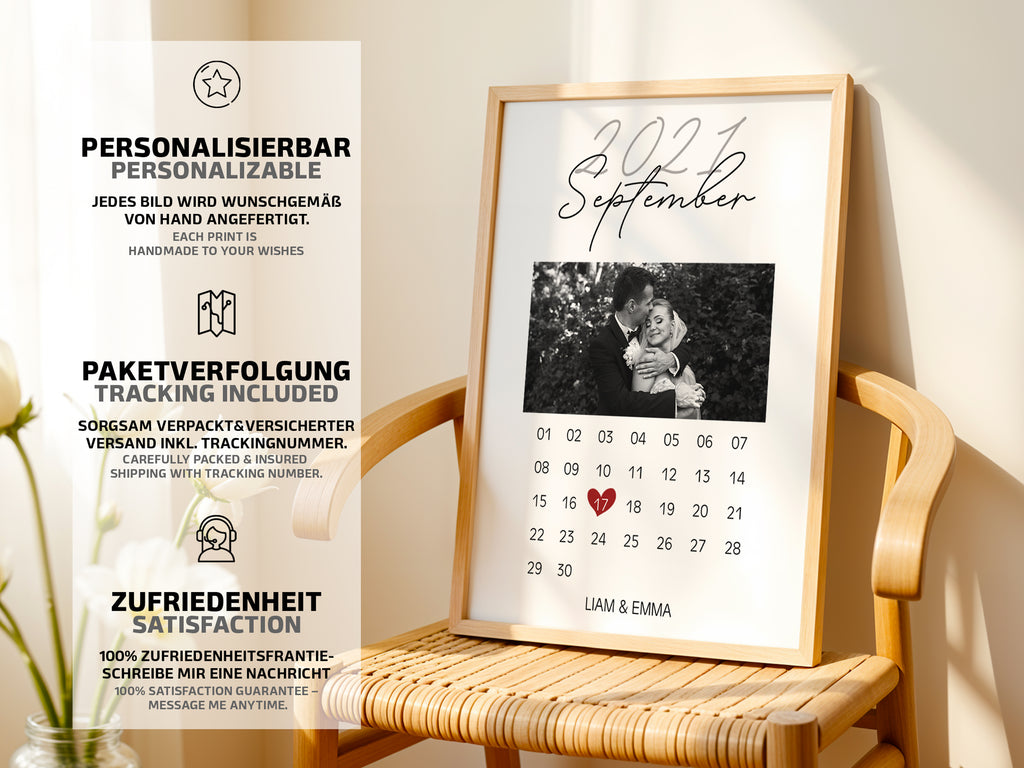 Hochzeitskalender | Poster