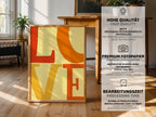 „LOVE“ Typografie Poster