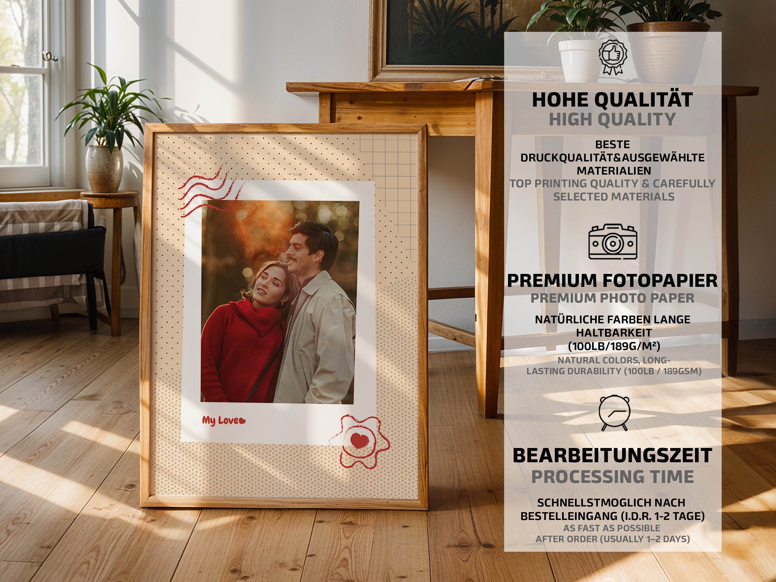 Poster im Paar | Magazin-Stil