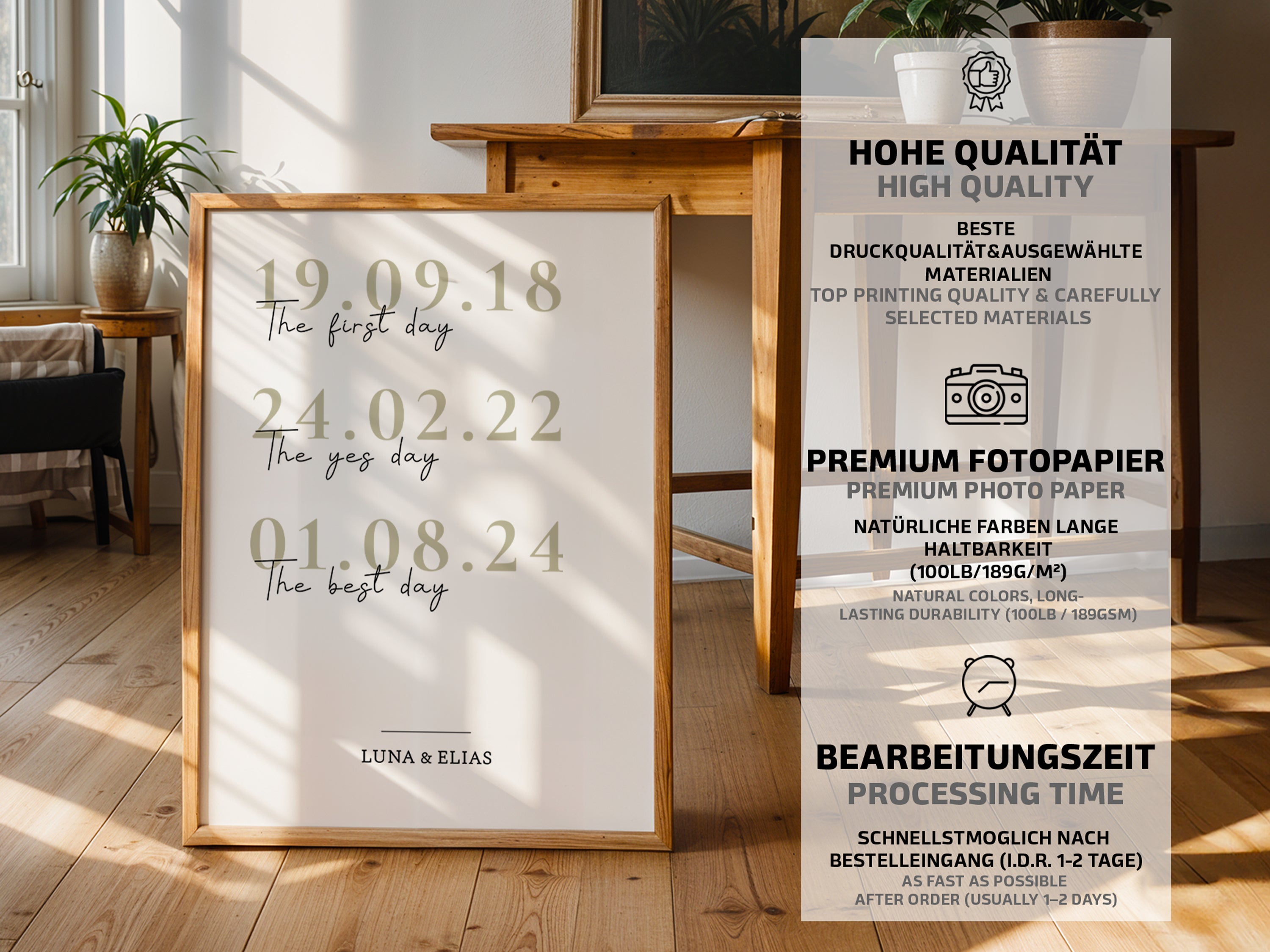 Beziehungs | Timeline Poster