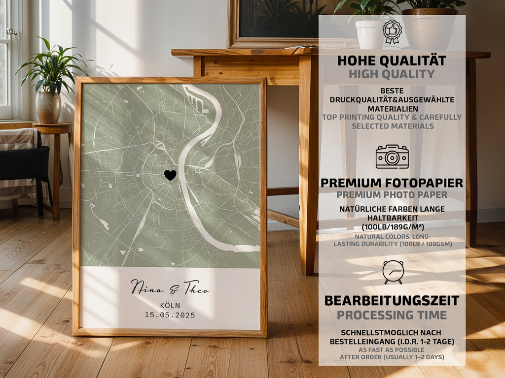 We said yes | Grün Rechteck