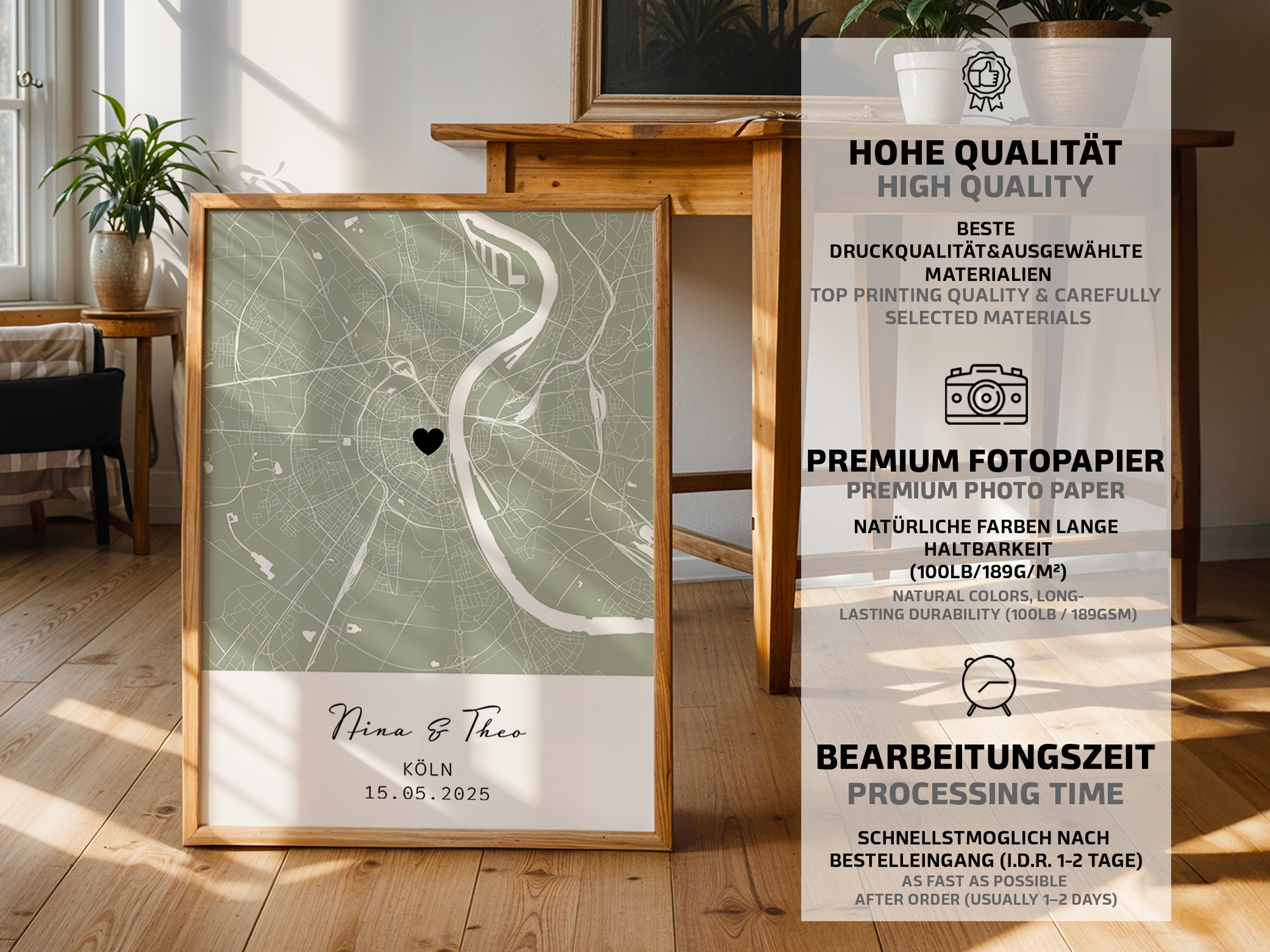 We said yes | Grün Rechteck