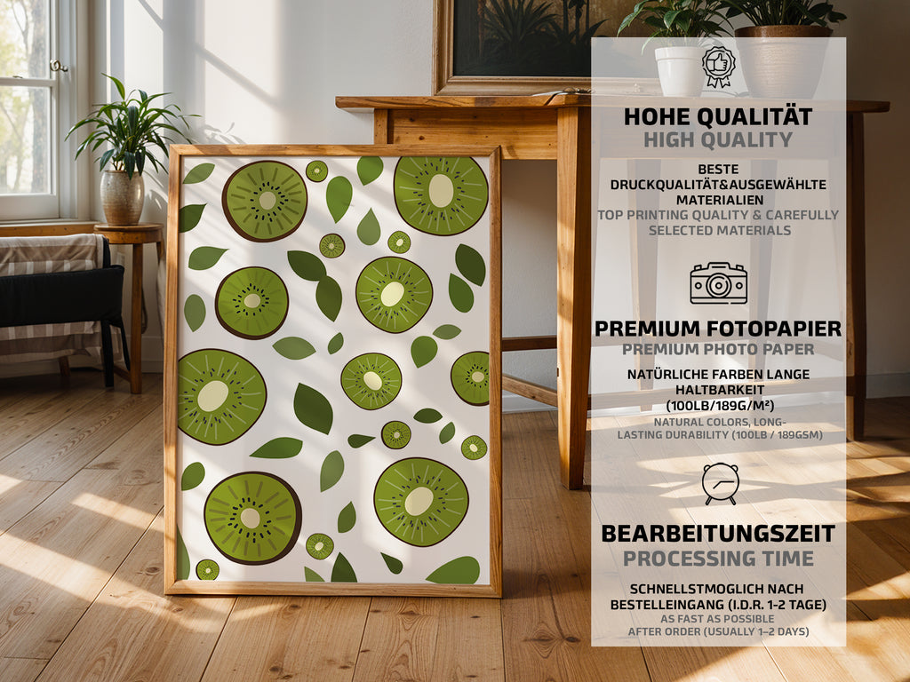 Obst-Wandbild