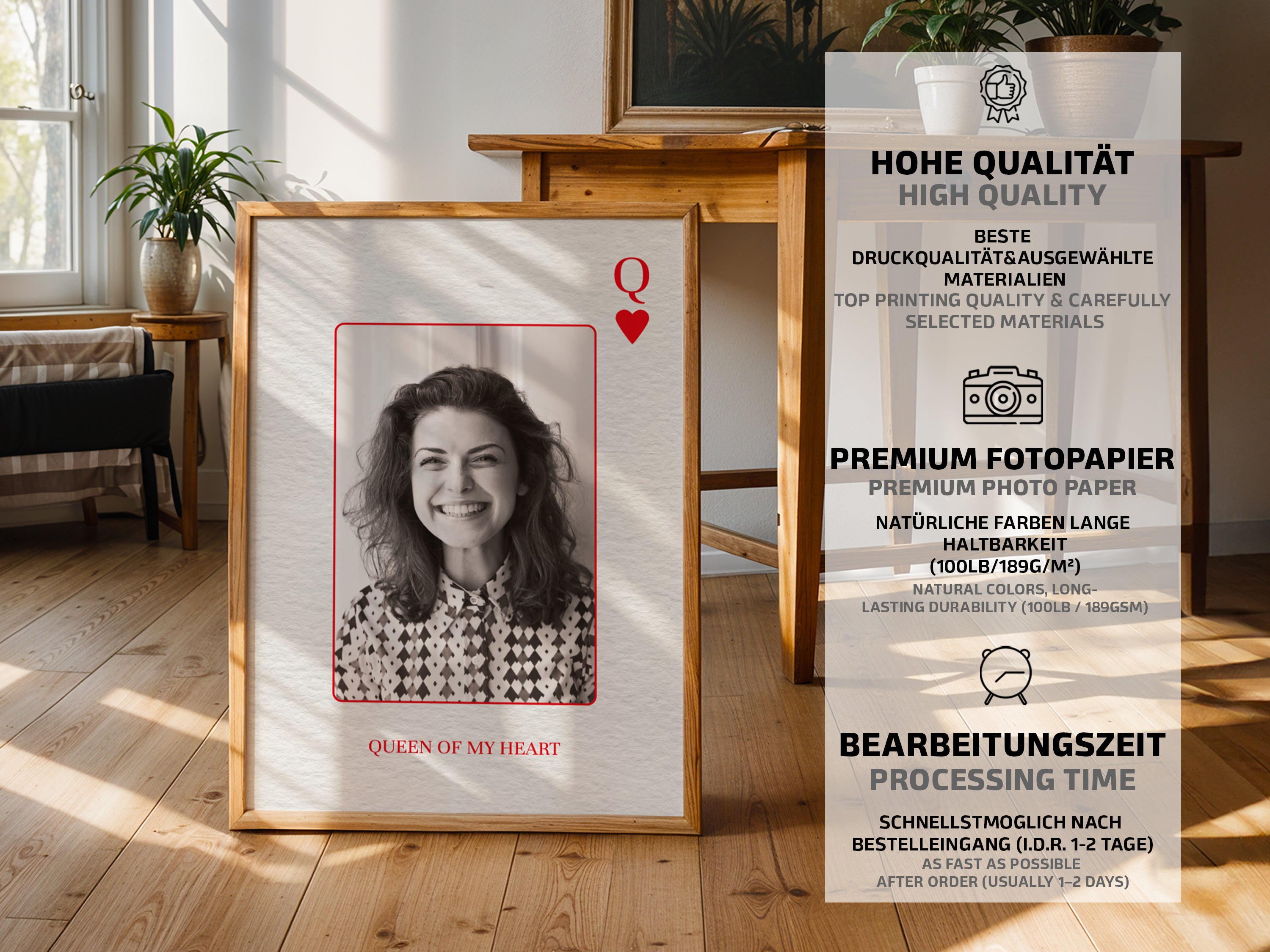 Herzdame | Poster