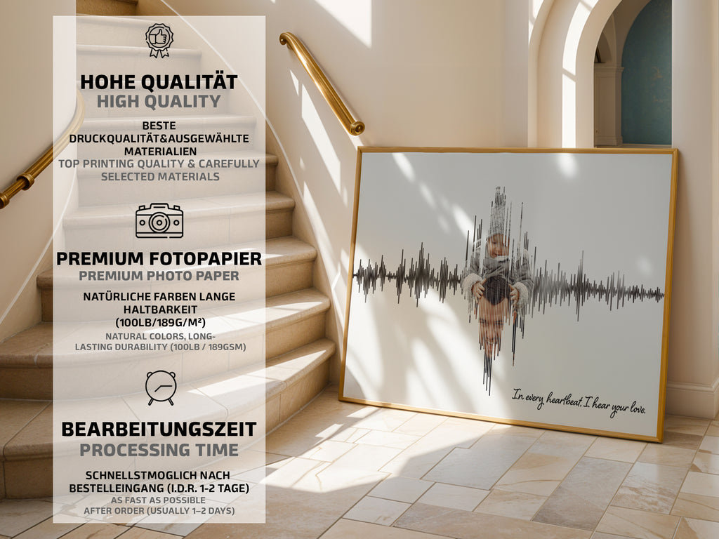 Soundwave Kunst | mit Foto