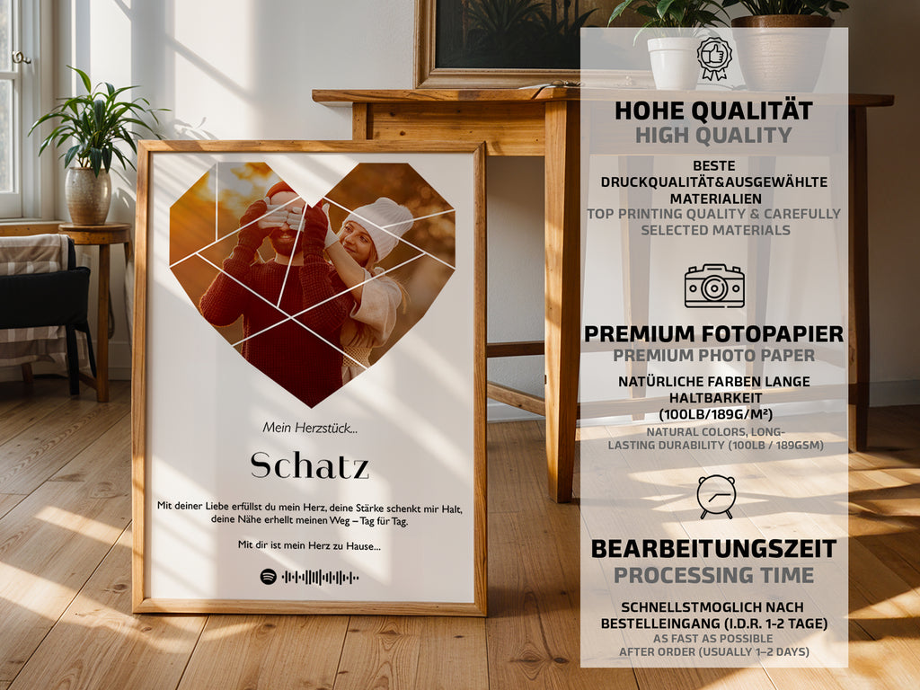 Herz-Foto | Songdruck