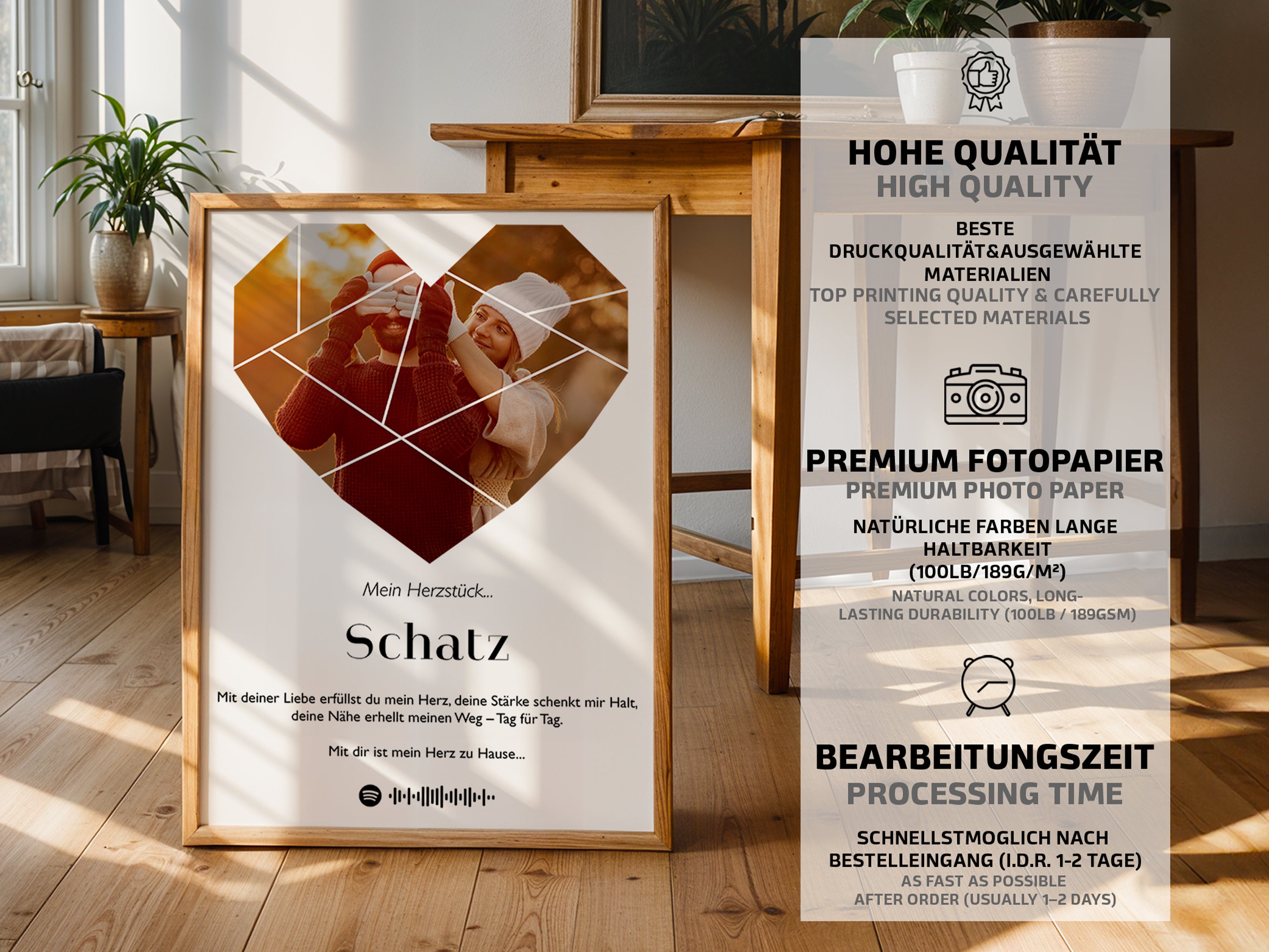 Herz-Foto | Songdruck