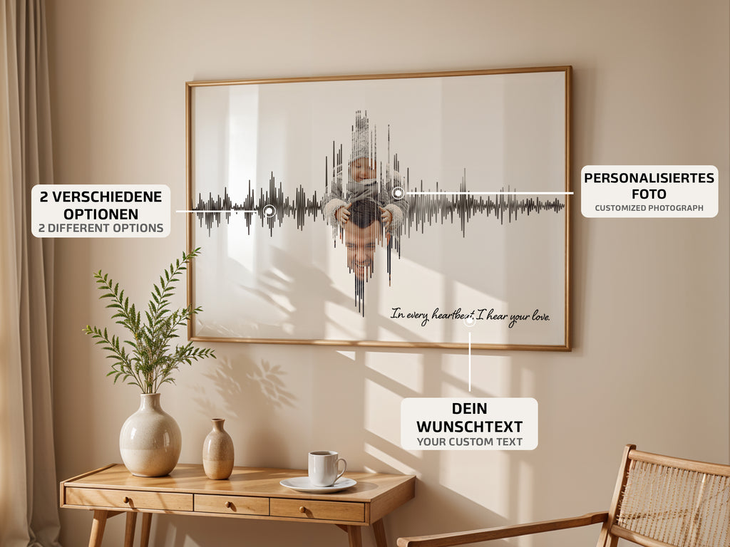 Soundwave Kunst | mit Foto