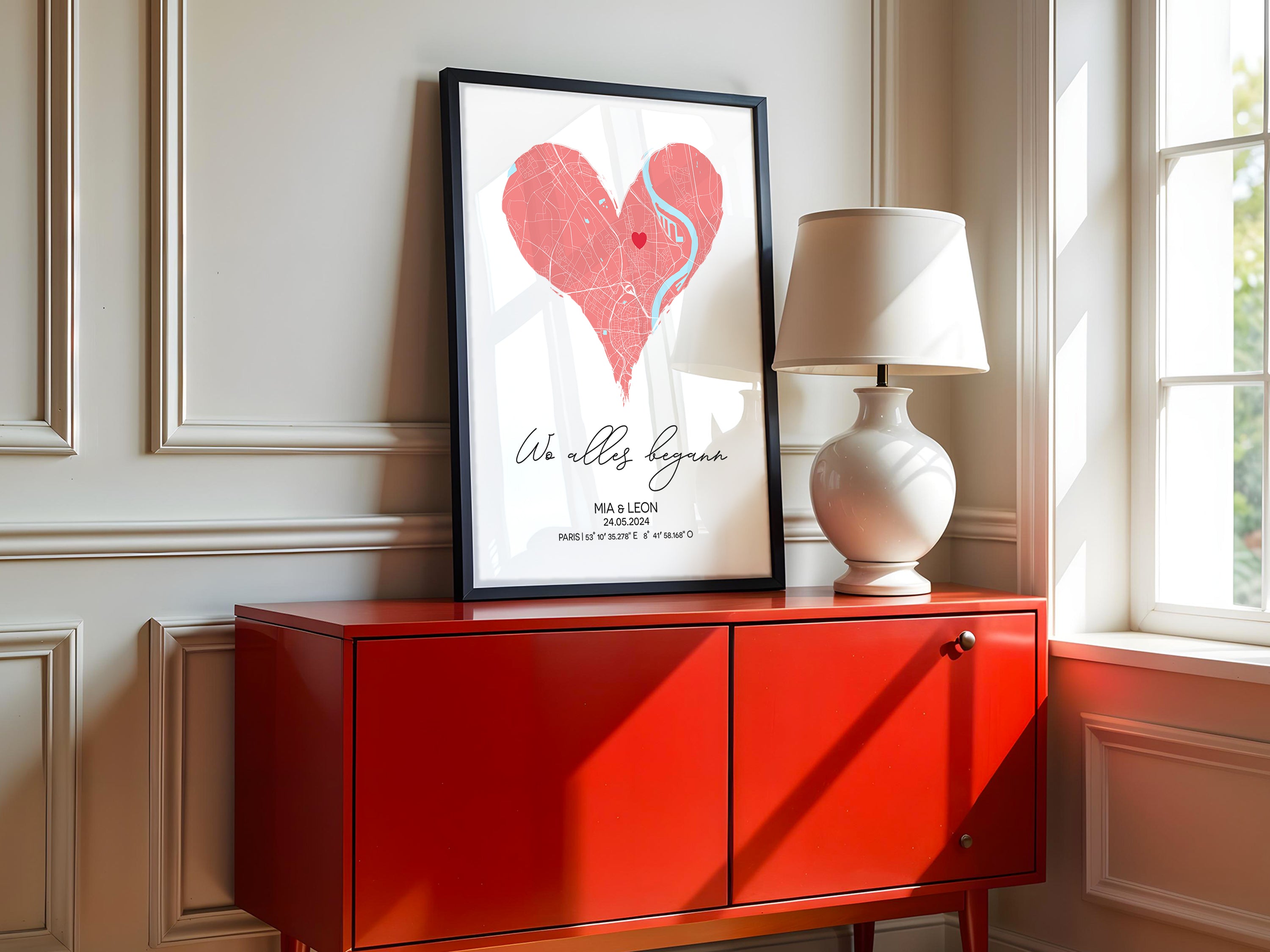 Wo alles begann | rotes Herz