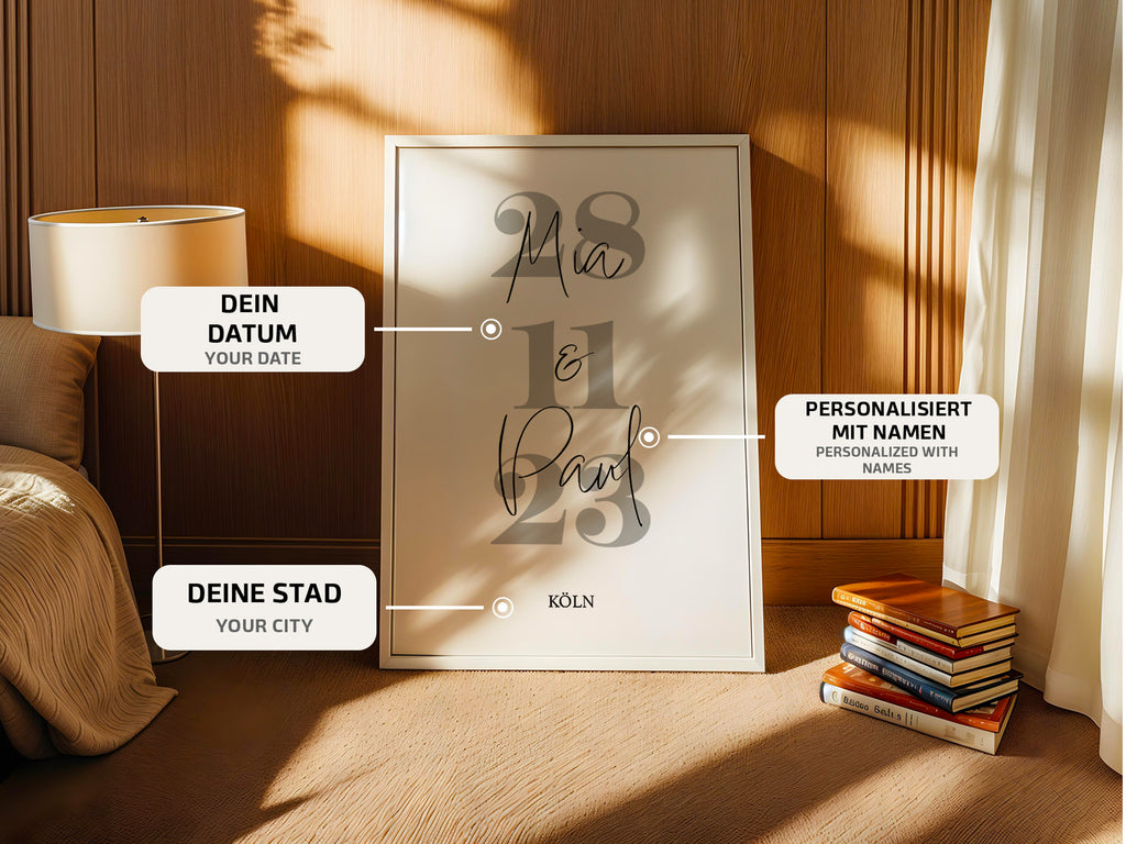 Paarbild mit Datum