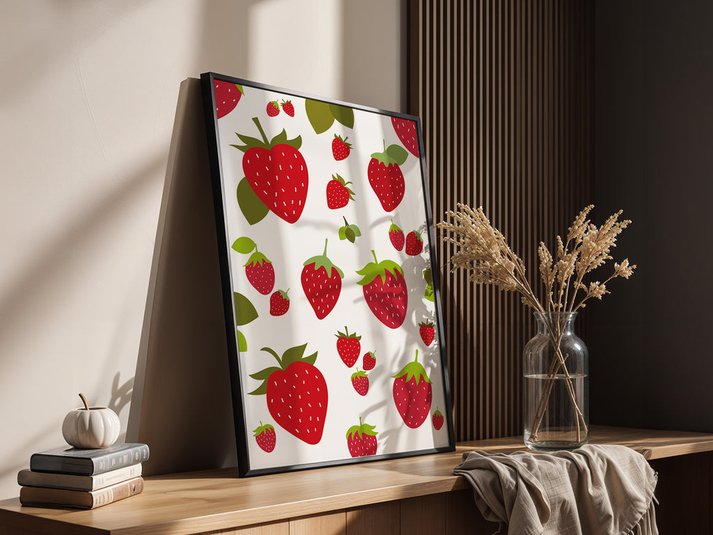 Obst-Wandbild