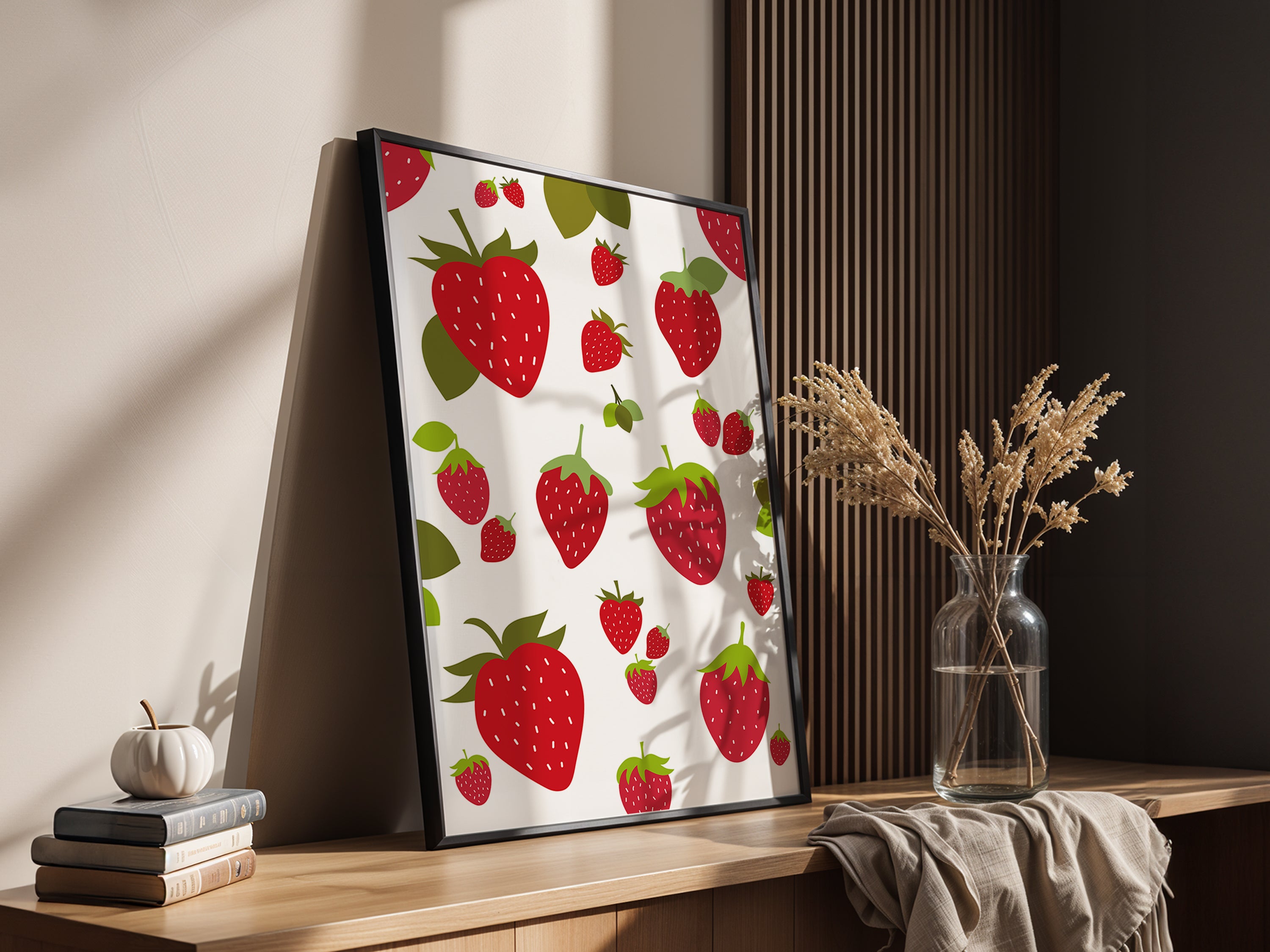 Obst-Wandbild