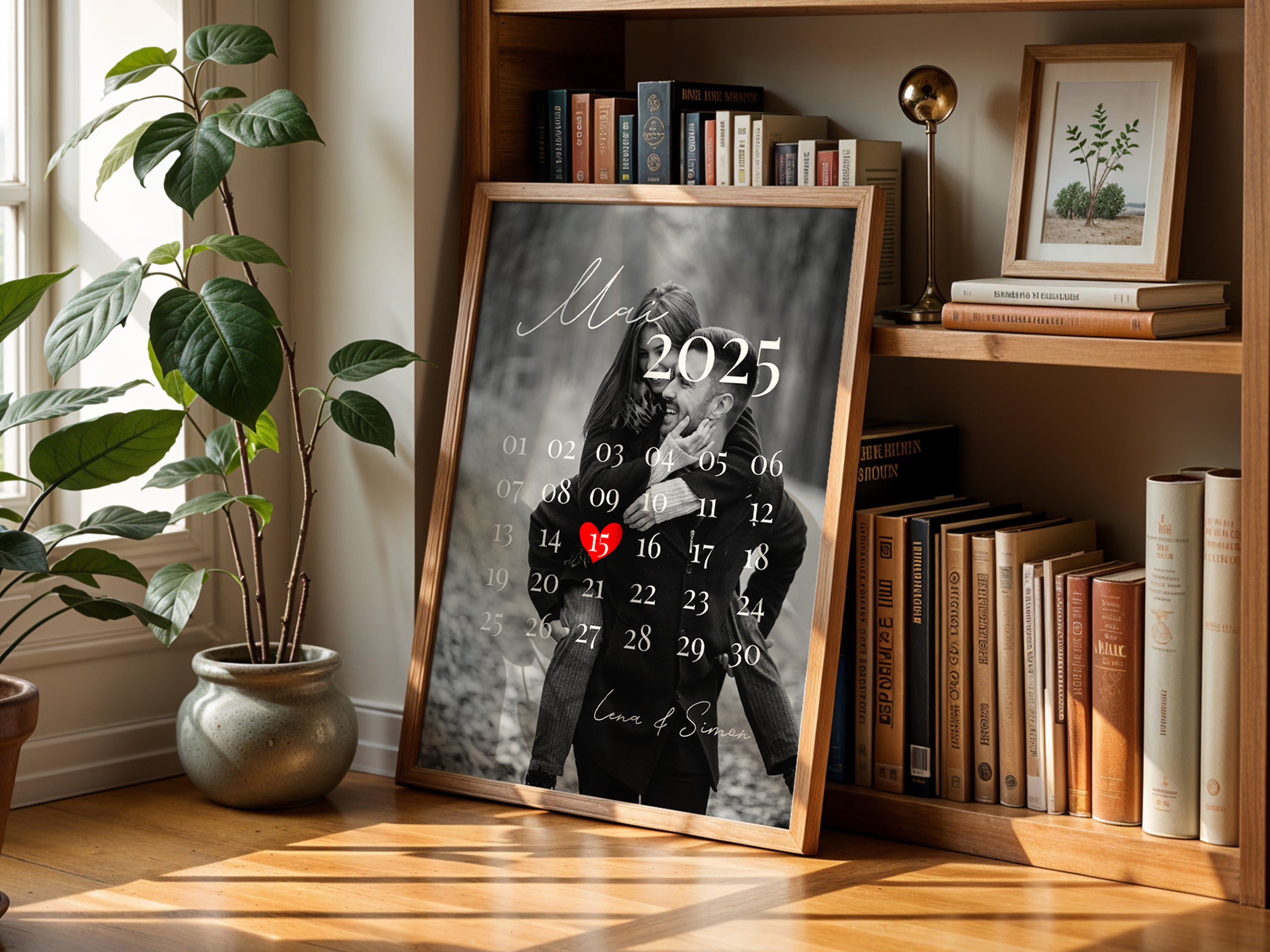 Fotokalender mit Highlight | Datum