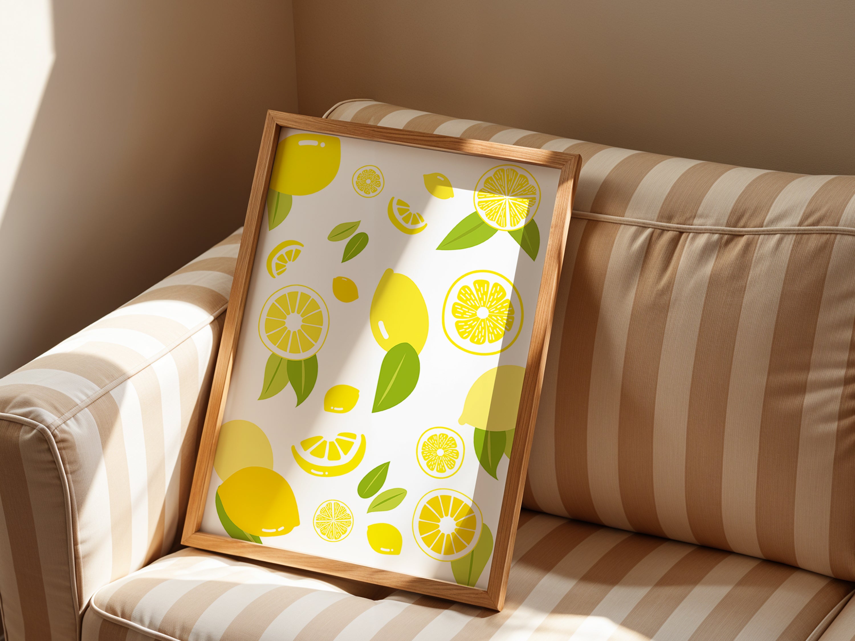 Obst-Wandbild