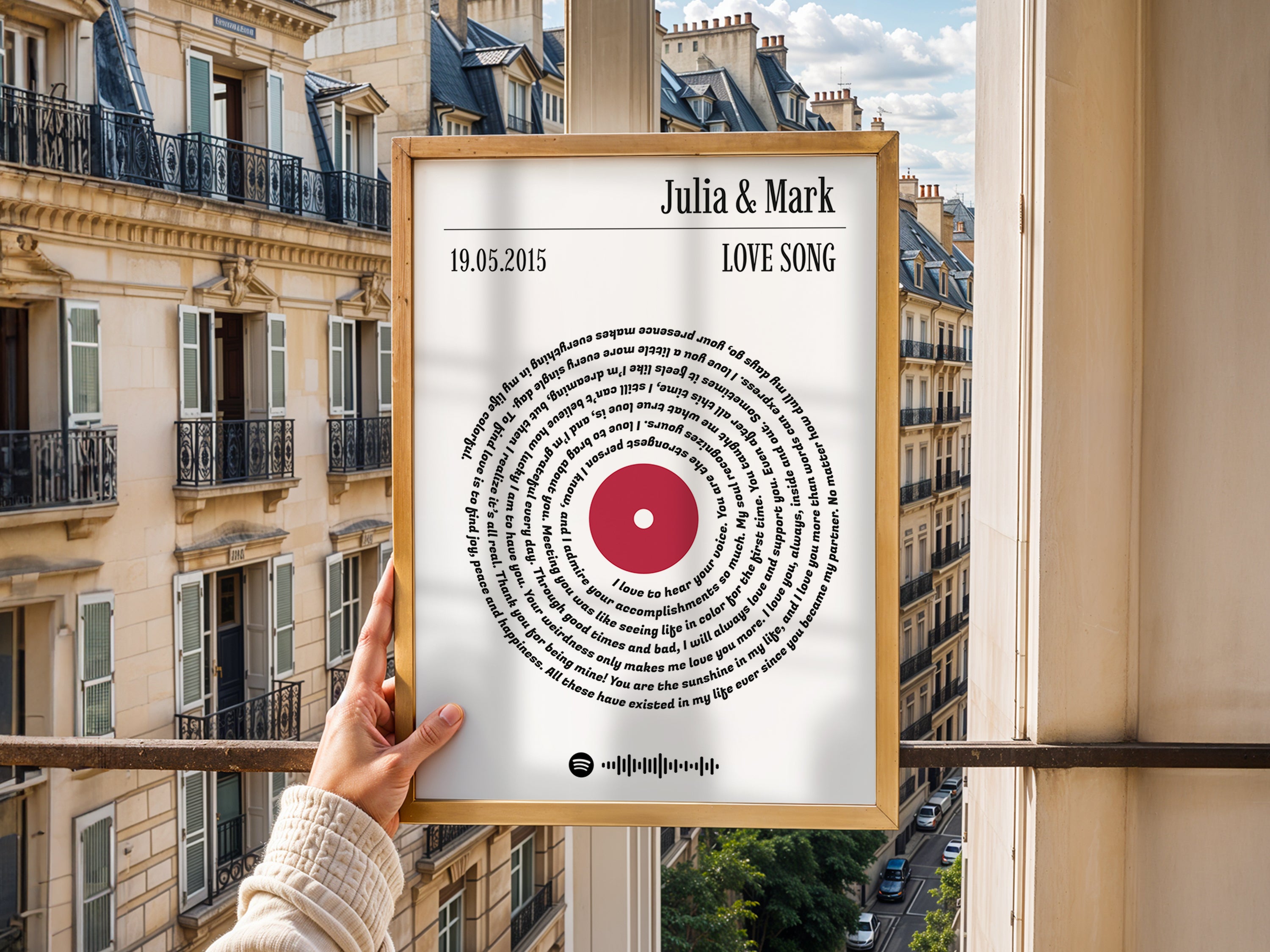 Vinyl-Schallplatten  | Song Poster