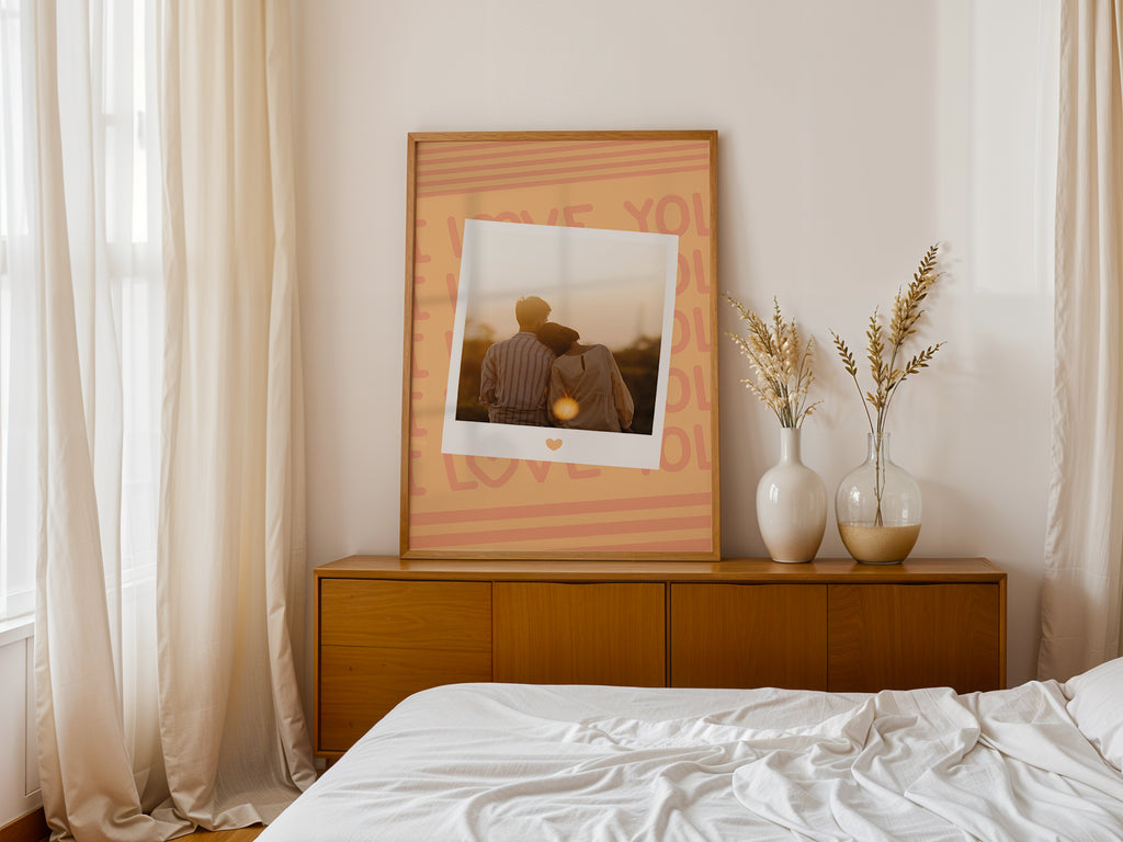 Polaroid Paar Poster